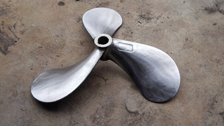 船用不锈钢车叶 不锈钢螺旋桨 不锈钢桨叶 不锈钢挂机叶 4片直径720