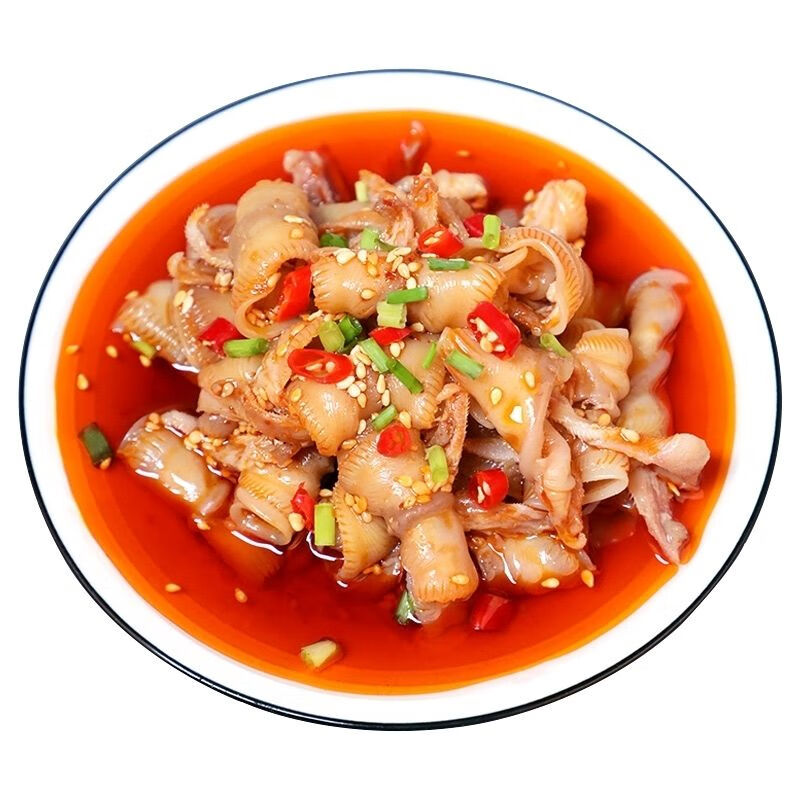 益旺香辣鹅唇 四川小吃零食凉菜开袋即食麻辣鹅天堂红油鹅下巴熟食 3