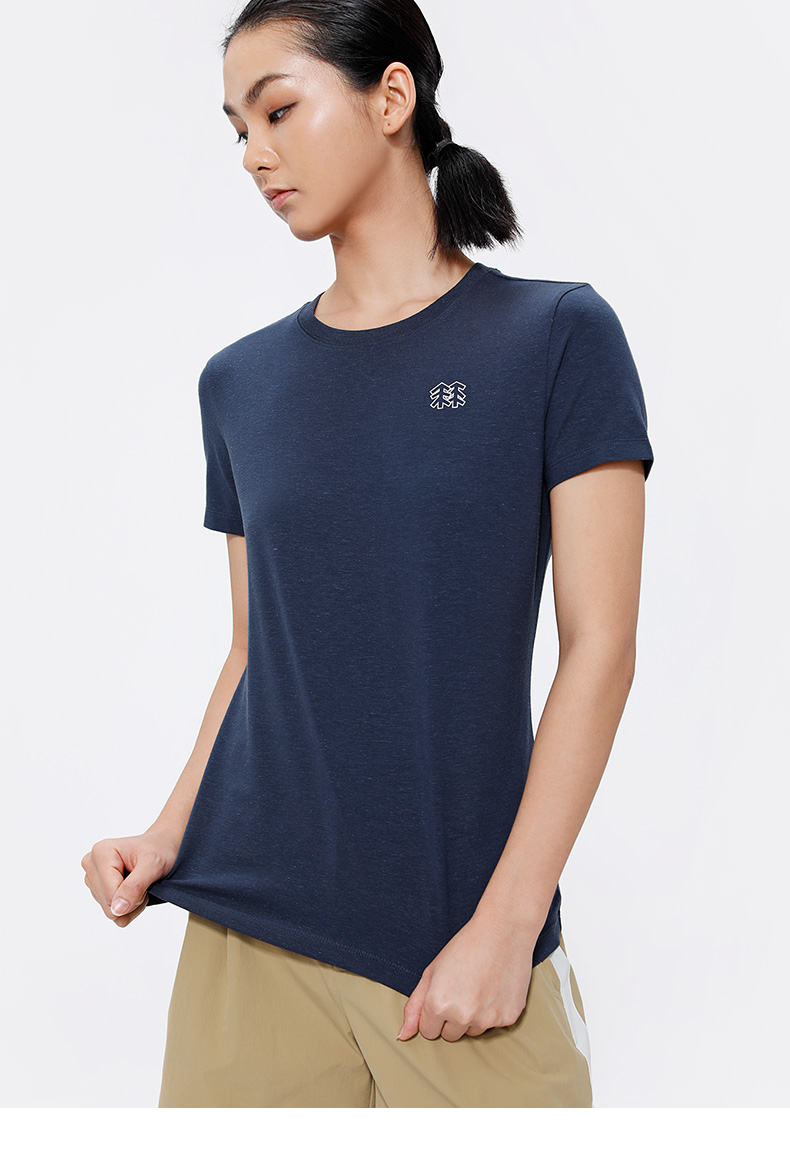 kolonsport/可隆t恤 男女户外休闲圆领基本款情侣短袖 【男款】lhrt0