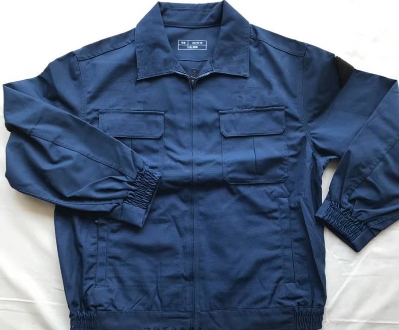 新款机务人员地勤涤棉混纺面料秋工作服夏季14机务静电工作服春秋一套