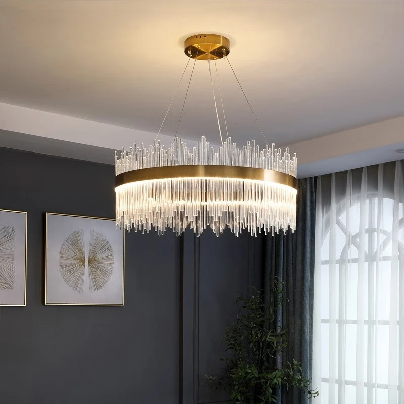 Oaks Lighting Modern Minimalist Living, How Much Does Chandelier Removal Cost