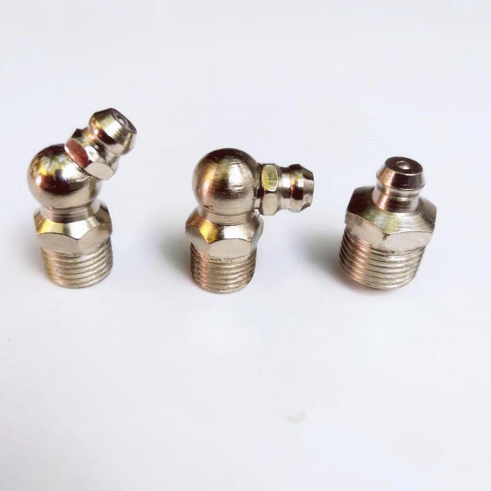 国标镀镍黄油嘴头注油黄油嘴黄油咀黄油枪头m6m8m10m12m13m14 国标