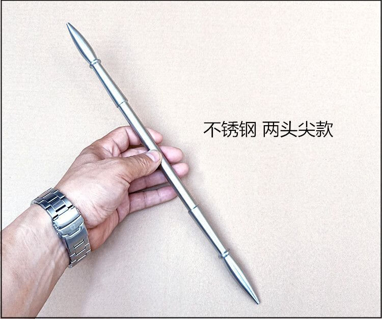 不锈钢判官笔十八般武术表演用品奇门暗器防身冷短点穴笔允染不锈钢