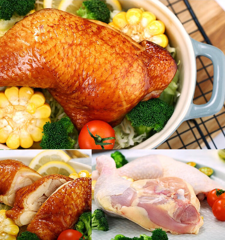 新鲜冻生大鸡腿速冻5斤冷冻冰鲜鸡排腿冰冻生鲜