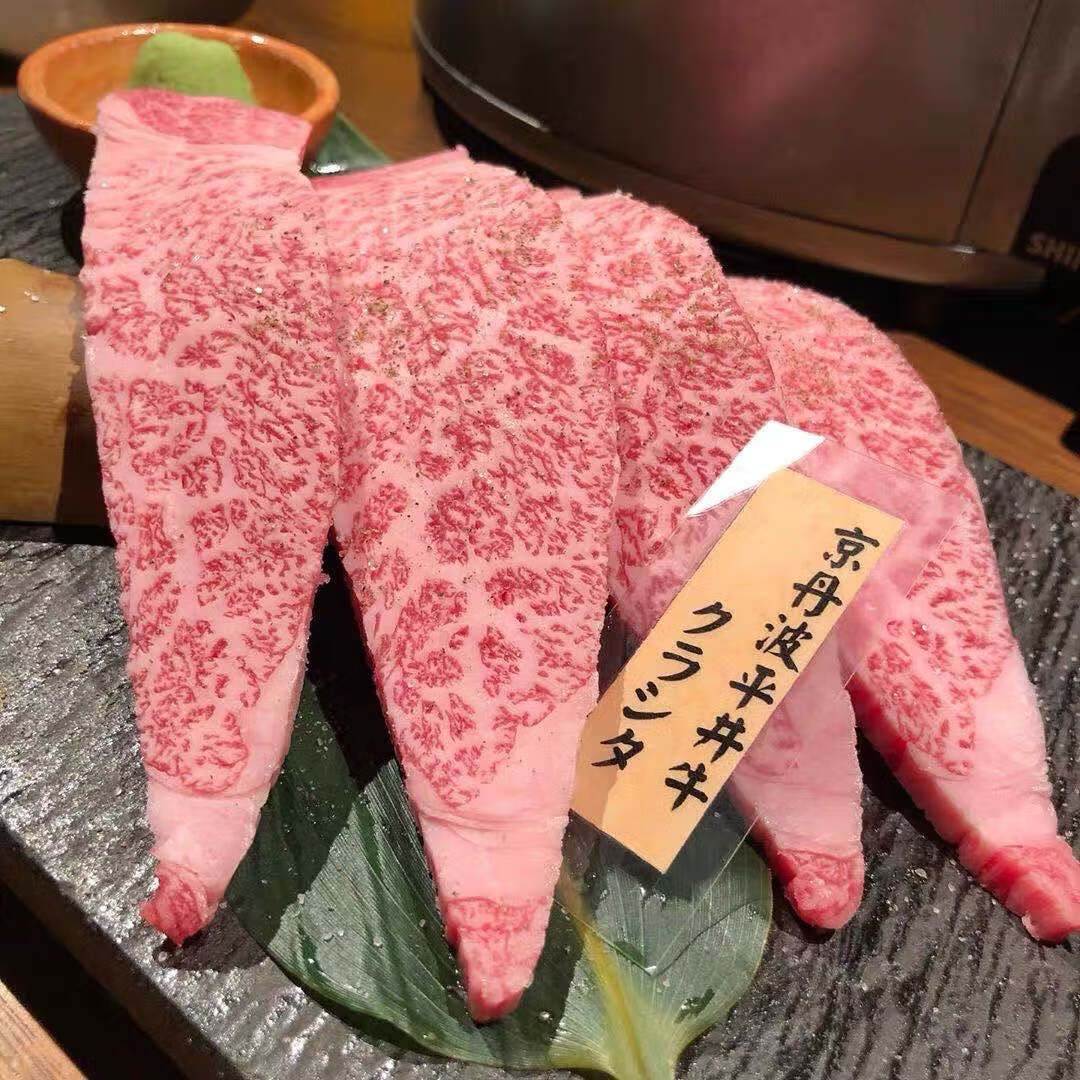 悦君心澳洲m12和牛眼肉盖烤肉片新鲜原切家庭烧烤火锅食材500g薄切08