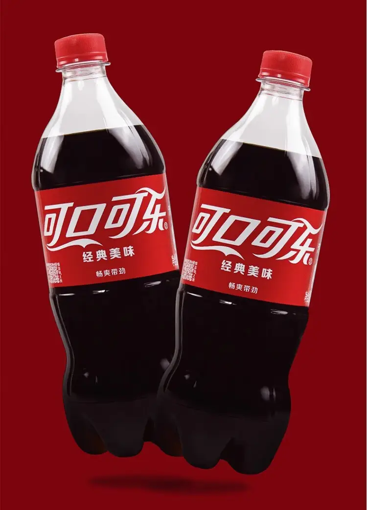 可口可乐(coca-cola) 可乐汽水碳酸饮料整箱装大瓶家庭分享装888ml