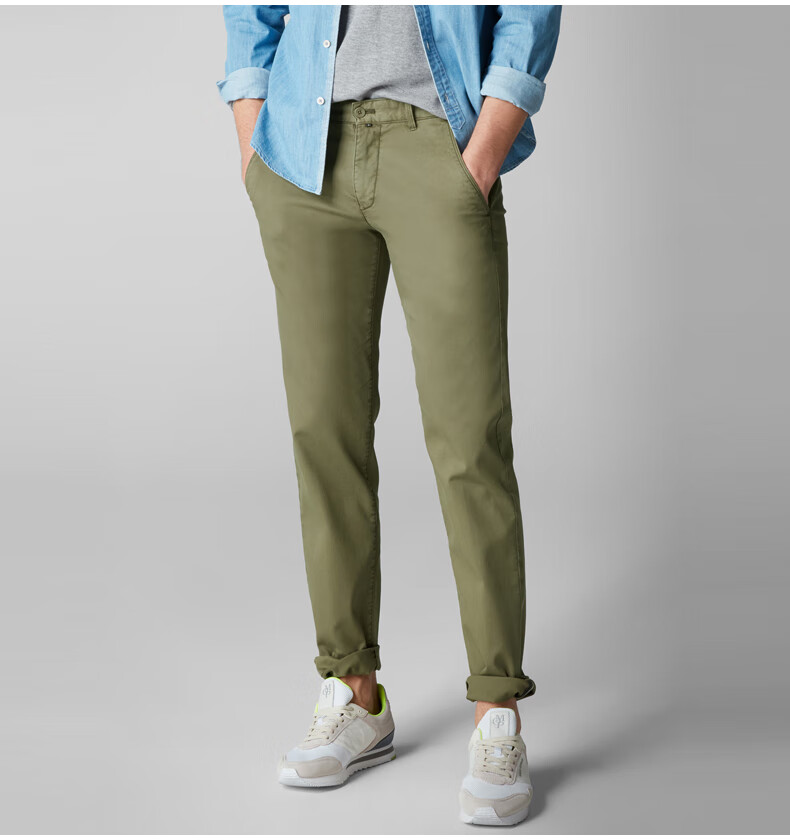 marc opolo/marcopolo 春夏新款男士肌理纹理休闲长