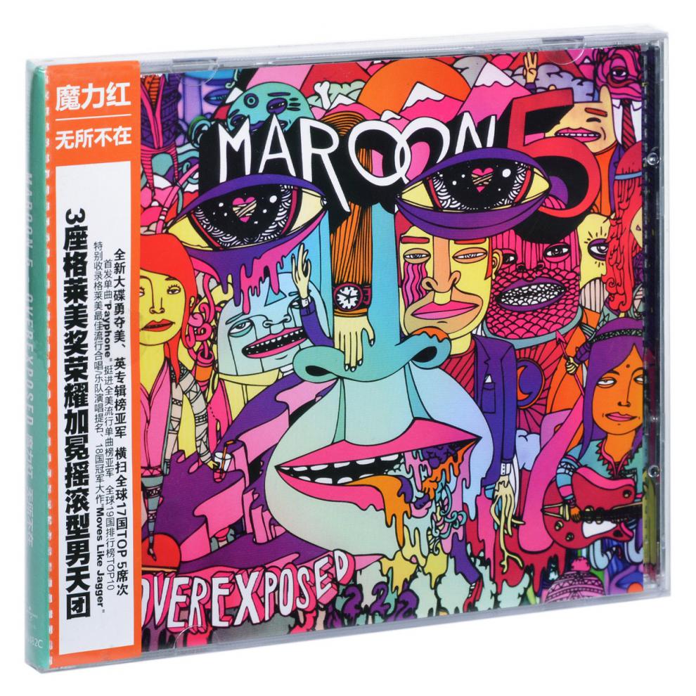 正版魔力红无所不在maroon5overexposed专辑唱片cd碟片