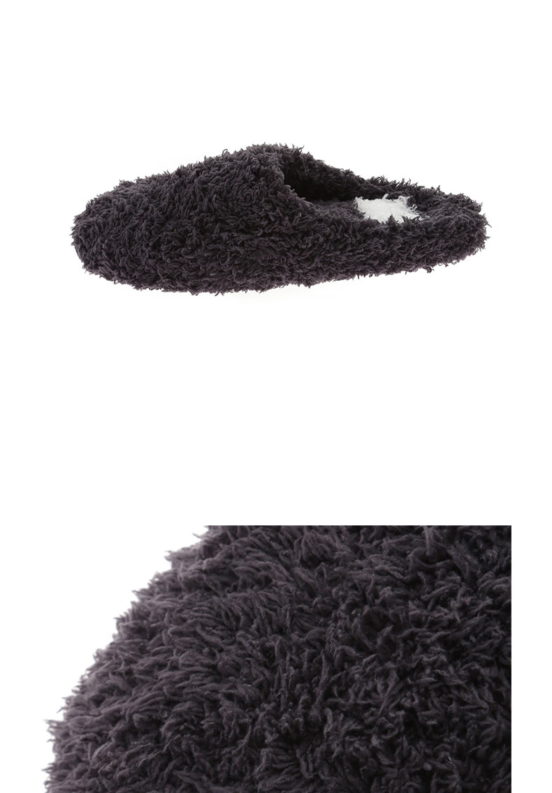 gelato pique冬季 纯色舒适家居士拖鞋冰淇淋pmgs185924 棕色 f