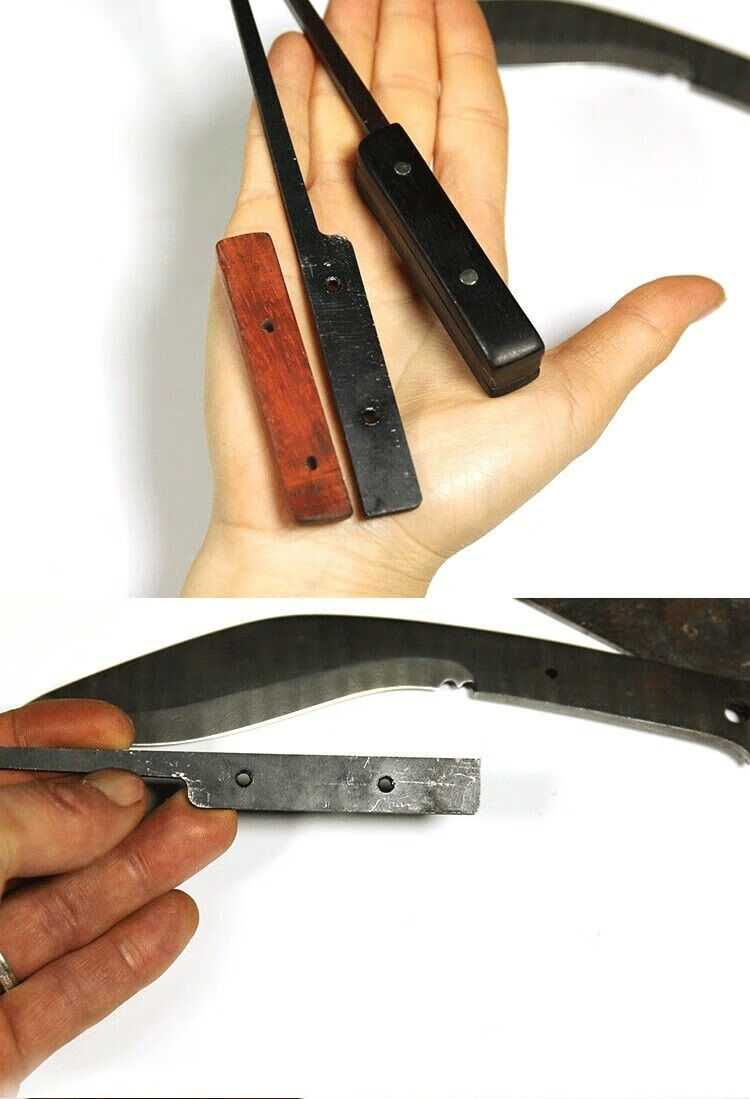 穿心柄掏孔器掏孔刀鹿角柄固化木稳定木刀柄实木刀柄配件刀把木 4mm厚