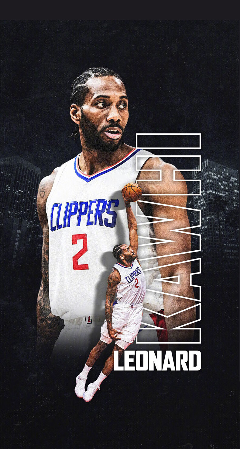 腾讯体育旗舰店同款伦纳德球衣2号快船队球衣保罗乔治13号背心定制