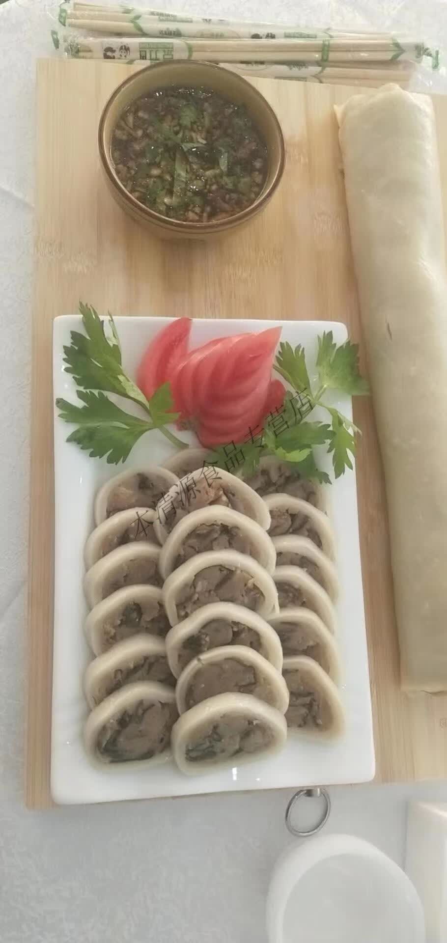 富润世 隆尧素叠河北手工素叠子凉拌菜素肠熟食凉菜私房菜炒菜 金装2