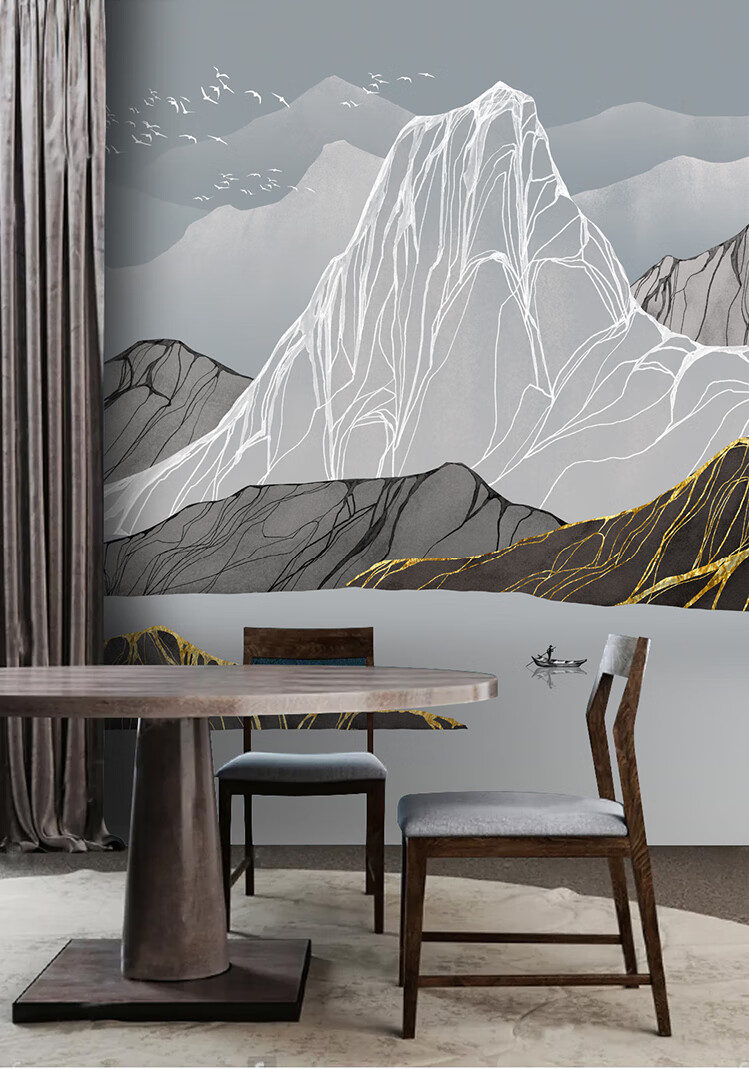 墙布8d轻奢高端抽象墙纸卧室客厅沙发电视背景墙壁纸5d立体浮雕工艺