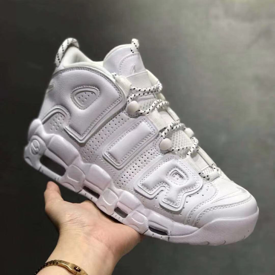 皮蓬大air 尼克斯黑白熊猫丹宁男鞋液态银薄荷女鞋黑灰奥运篮球鞋 白