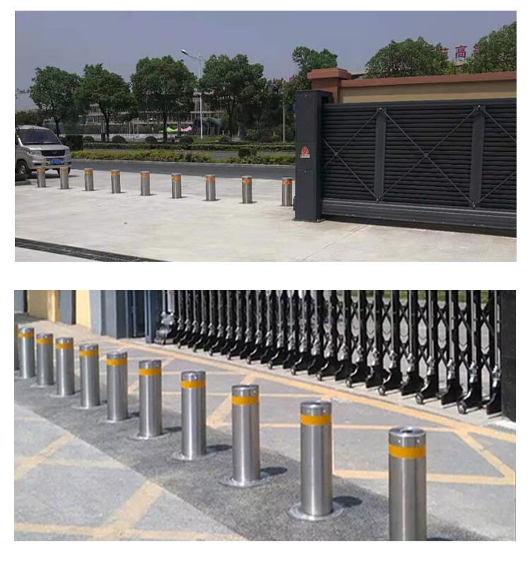 定制电动预埋升降柱全自动液压升降地桩学校路桩智能防撞柱路障定制