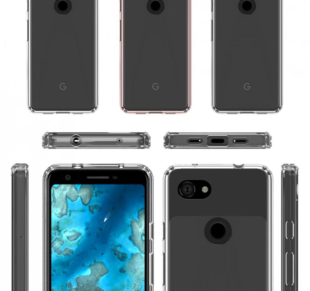 谷歌pixel3a手機殼pixel3axl手機套google pixel3全包邊透明抗防摔保