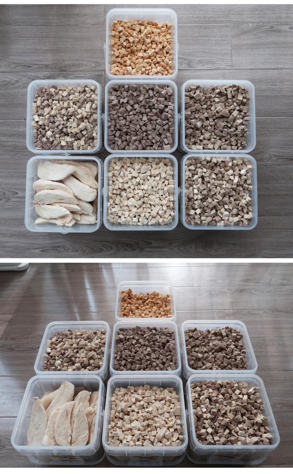 梁老财大桶冻干猫粮鸭牛肝鸡肉三文鱼鹌鹑鸵鸟宠物猫咪