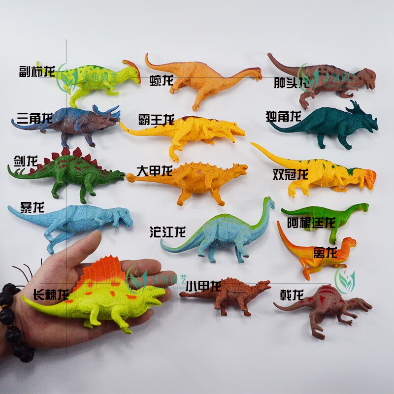 定做 恐龙模型玩具仿真塑胶恐龙霸王龙模型玩具塑胶男孩儿 28只恐龙佩
