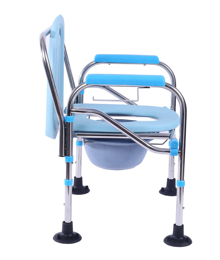 安甲老年人坐便椅可折叠孕妇坐便器移动马桶椅凳大便座椅子家用b042坐