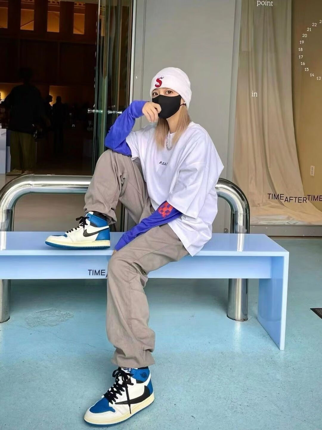 纯原藤原浩低帮闪电倒钩ts三方联名男女鞋时尚板鞋dm7866140闪电倒钩