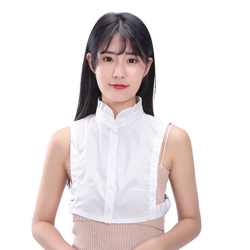 假领子 女款纯棉白色假领子女娃娃领白领学生拍照专用脖子内搭装饰领