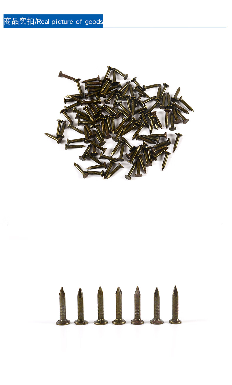 大头帽钉25mm钢钉瓦片油毡钉房屋面顶水泥钉玻纤瓦木板钉 大帽钉25