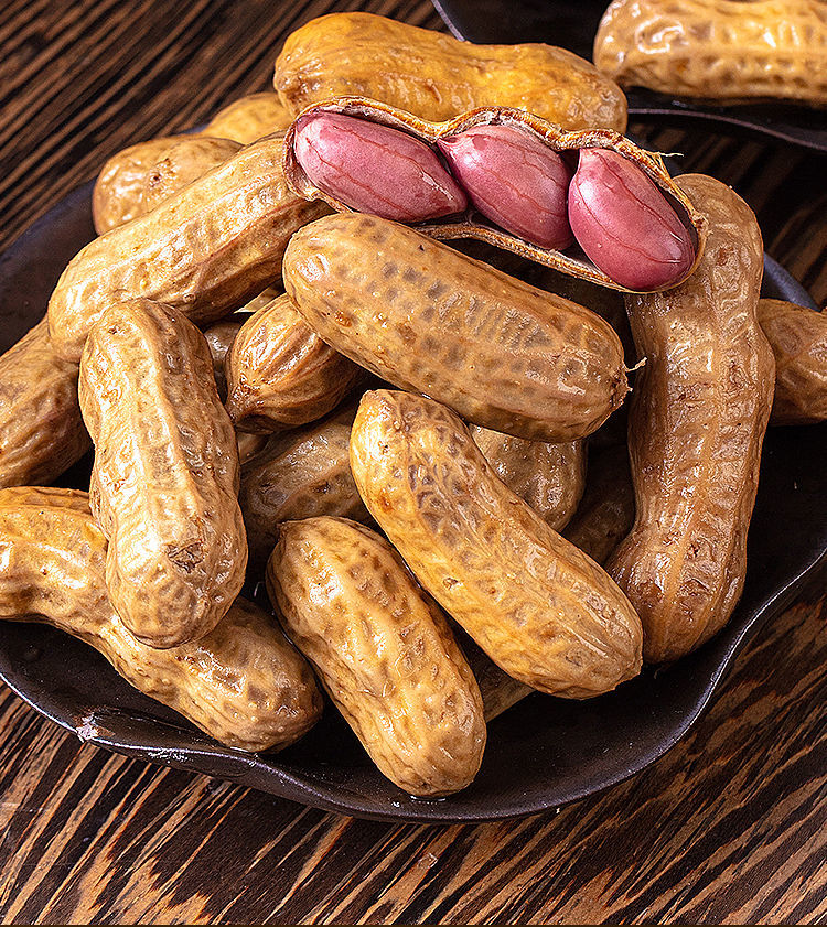 六于香笼蒸花生 六于香笼蒸花生五香多味花生 袋装带壳卤香多味烧烤