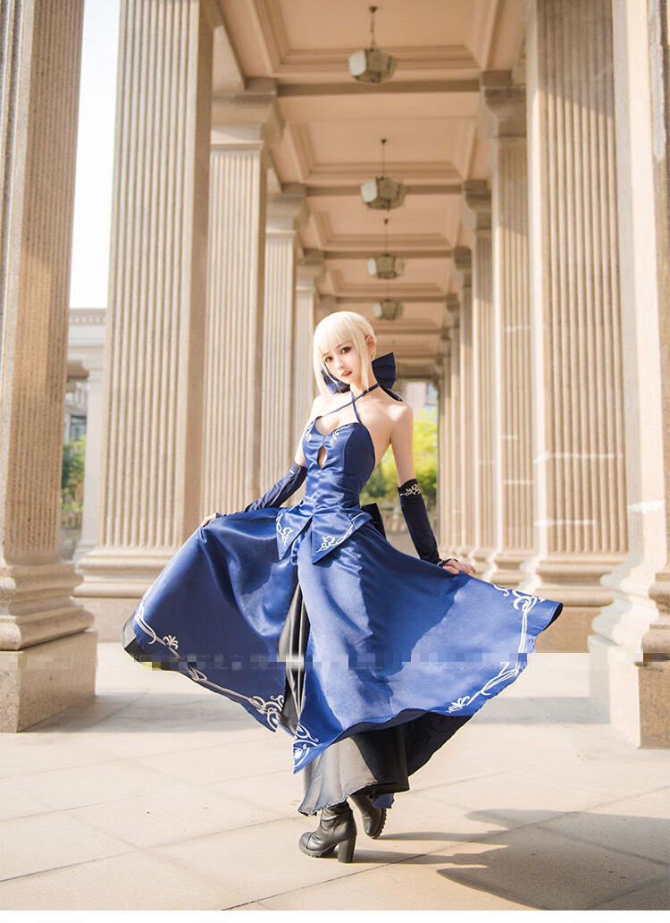 alter fate cosplay 黑saber cos一破礼服 吾王cos阿尔托莉雅cos 套餐