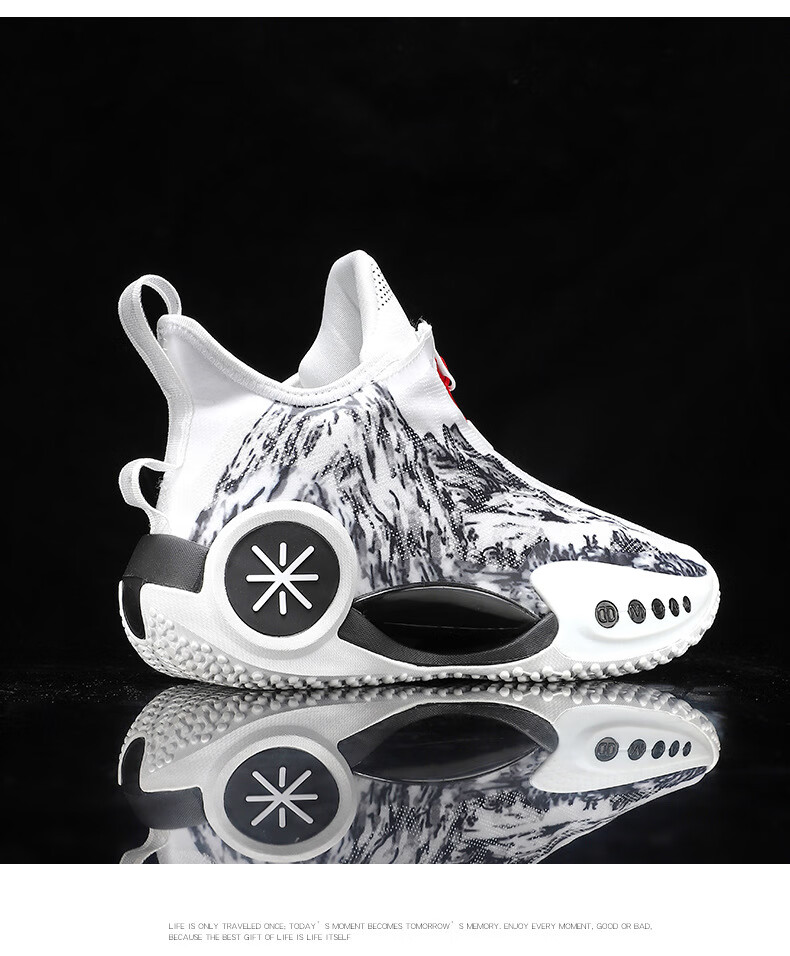 耐克nike9篮球鞋棉花糖全城9男鞋迷彩白实战球鞋时尚高帮运动鞋男 金