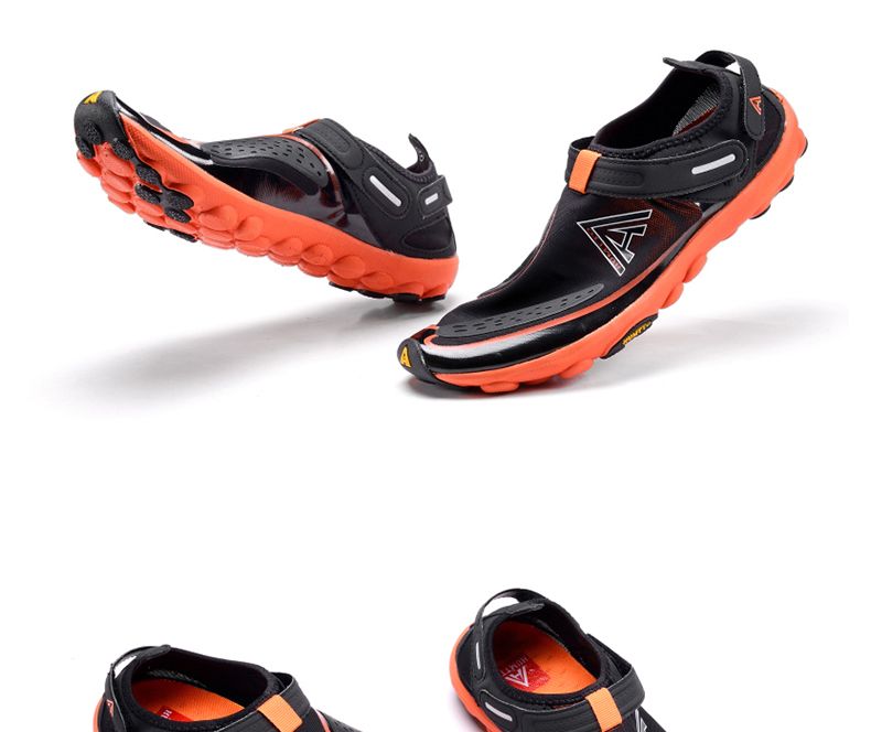 美国悍途新网鞋女鞋涉水鞋男鞋户外鞋夏季透气登山徒步鞋男卡其黄37