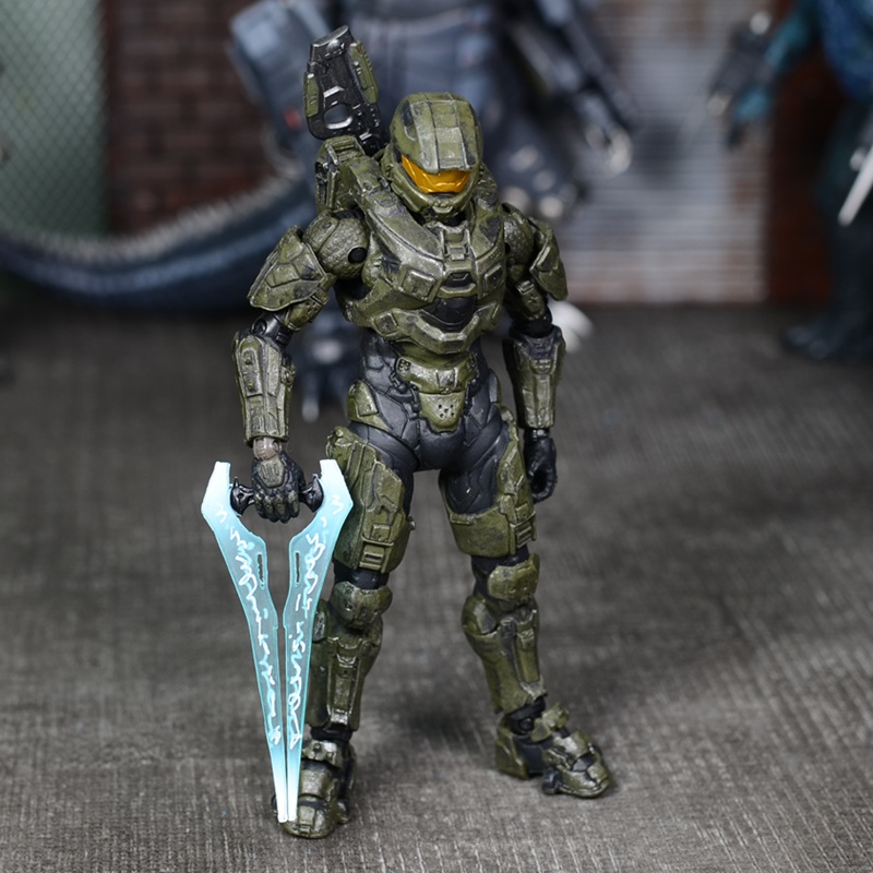 2022新款麦克法兰光晕halo光环5模型cos士官长巴克洛克凯丽田中手办