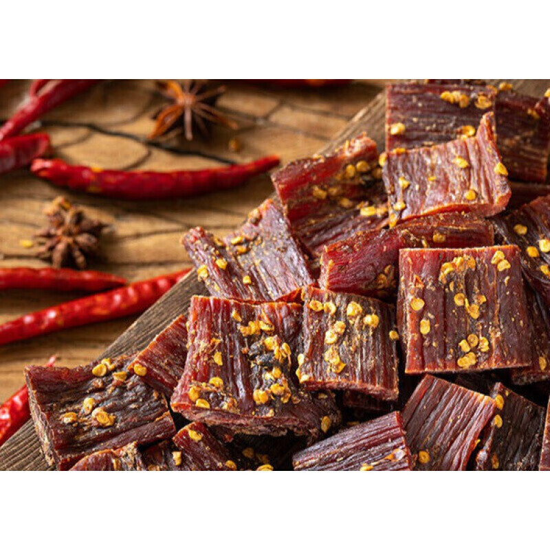 云南牛肉干巴特产牦牛肉干500g云南丽江特产手撕风干耗牛肉西藏内蒙古