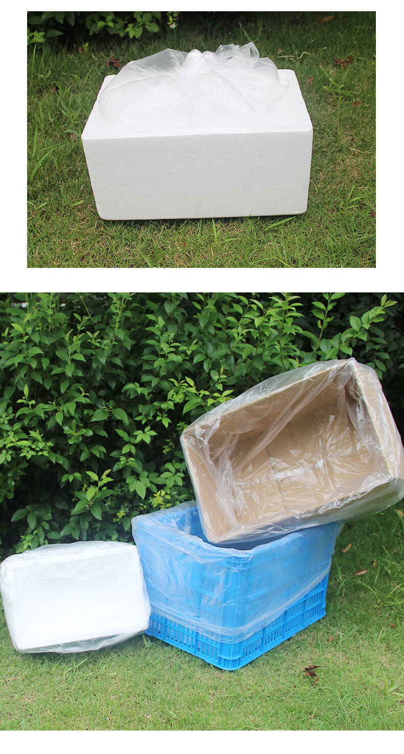 低压pe平口袋透明内袋薄膜塑料袋纸箱内衬防尘防潮大号白色包装袋8080