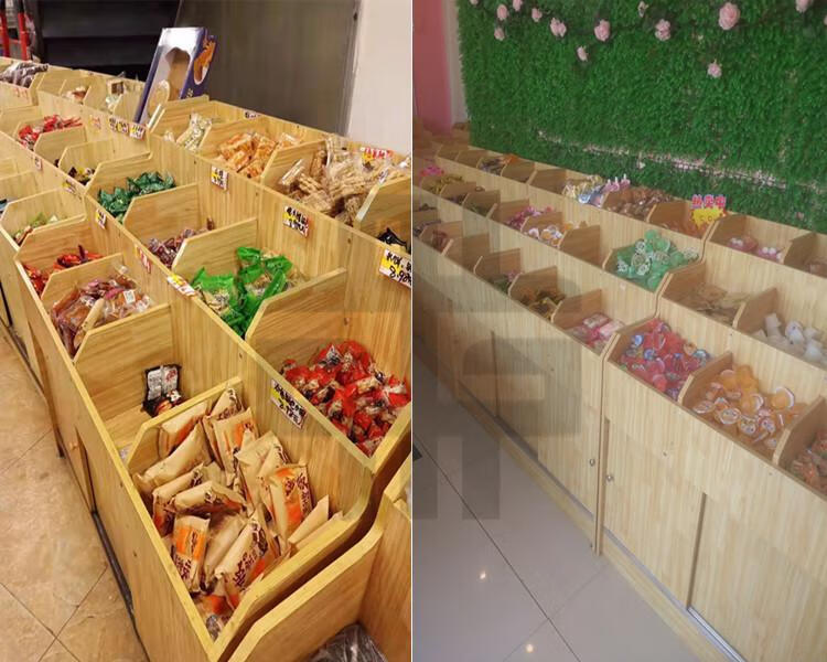 汇德能散称食品展示柜便利店装米柜斗糖果干果五谷杂粮柜桶超市零食