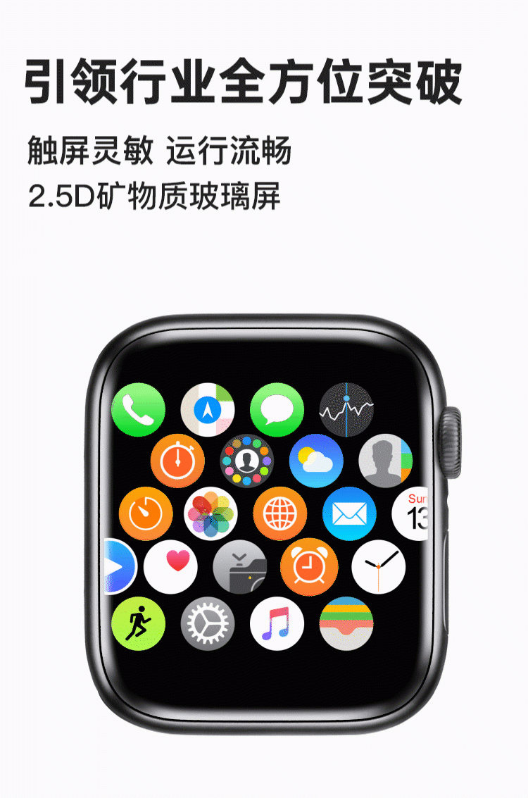 apple苹果【官方未激活】s7手表新款苹果watch s7pro智能手表黑科技s6