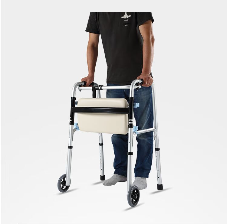 训练器材老人助行器走路辅助器残疾人助力器行走支架老年人助步器杖椅