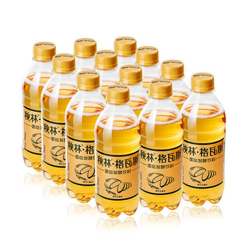 秋林格瓦斯 350ml*12瓶 脂肪装面包发酵秋林格瓦斯饮料【图片 价格