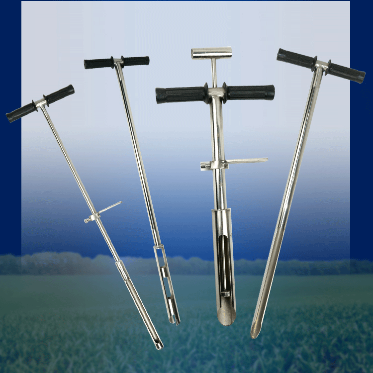 304不锈钢取土钻 土壤采样器 取土器 带刻度 土钻 原状取土钻 1.