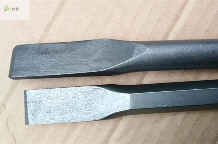 弹簧钢电镐长六角凿子 镐钎 铲墙王水泥混凝土铲墙开线槽凿定制 电镐