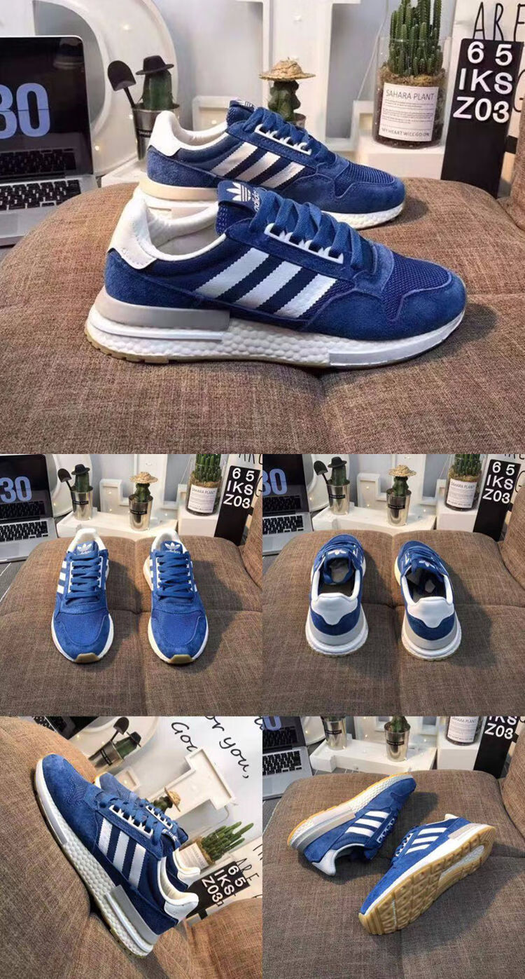 耐ke官方自营 三叶草男鞋zx500 软底爆米花运动鞋悟空联名运动鞋休nak