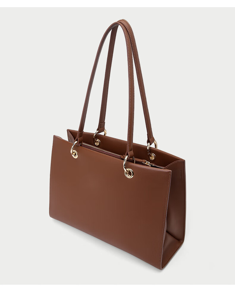 红谷hongu女包2022新款时尚休闲大容量手提单肩包托特包女包潮米白