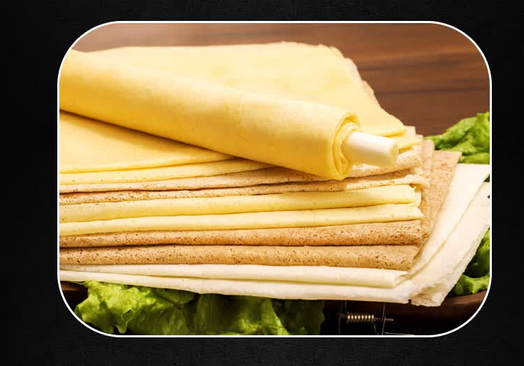 山东手工杂粮煎饼石磨小米大米高粱南瓜小麦五谷煎饼l 机器玉米四斤