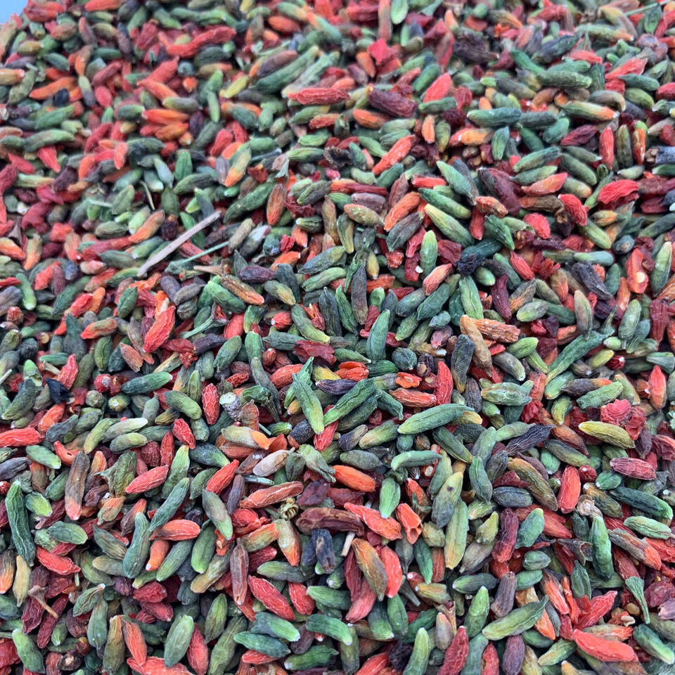 产地批发正宗长白山野生花枸杞特级小粒原生态青红枸杞足干无硫磺