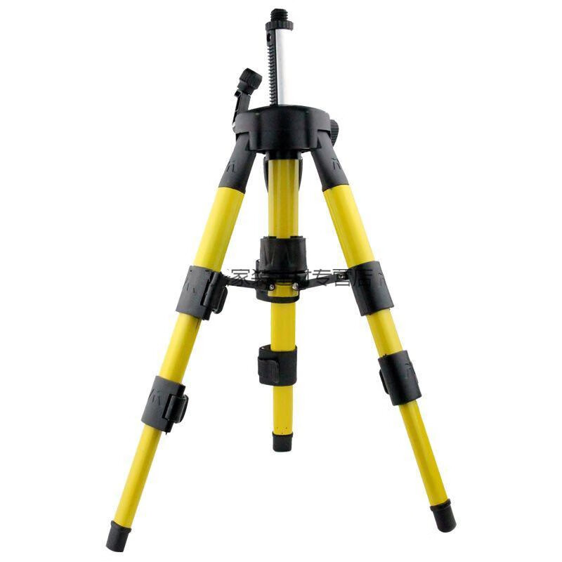 激光水平仪支架三角架支撑杆通用配件升降杆三脚架伸缩杆厚加厚烤漆20