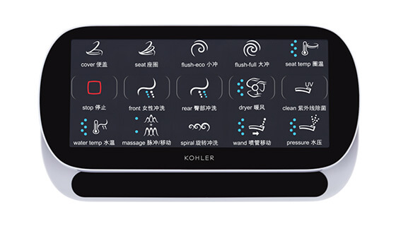 科勒智能盖板马桶原装遥控器540154027779577780t座便器配件1295776