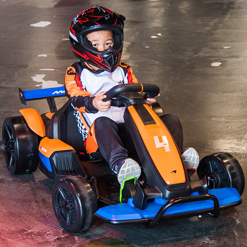 迈凯伦儿童卡丁车电动f1赛车子宝宝漂移汽车网红小孩婴儿可坐大人迈