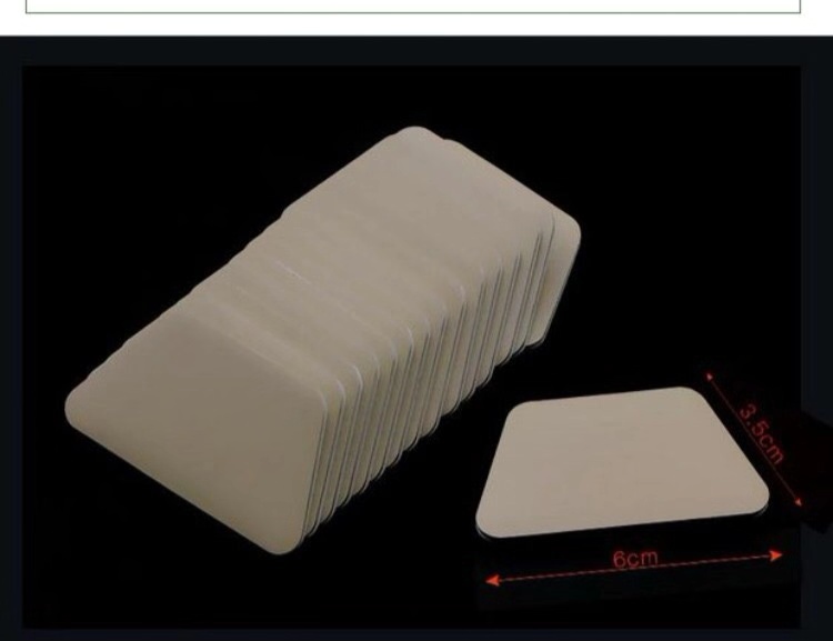 鼻综合术后鼻夹板 固定器 塑型低温热塑板铝塑板挺鼻夹隆鼻自粘性