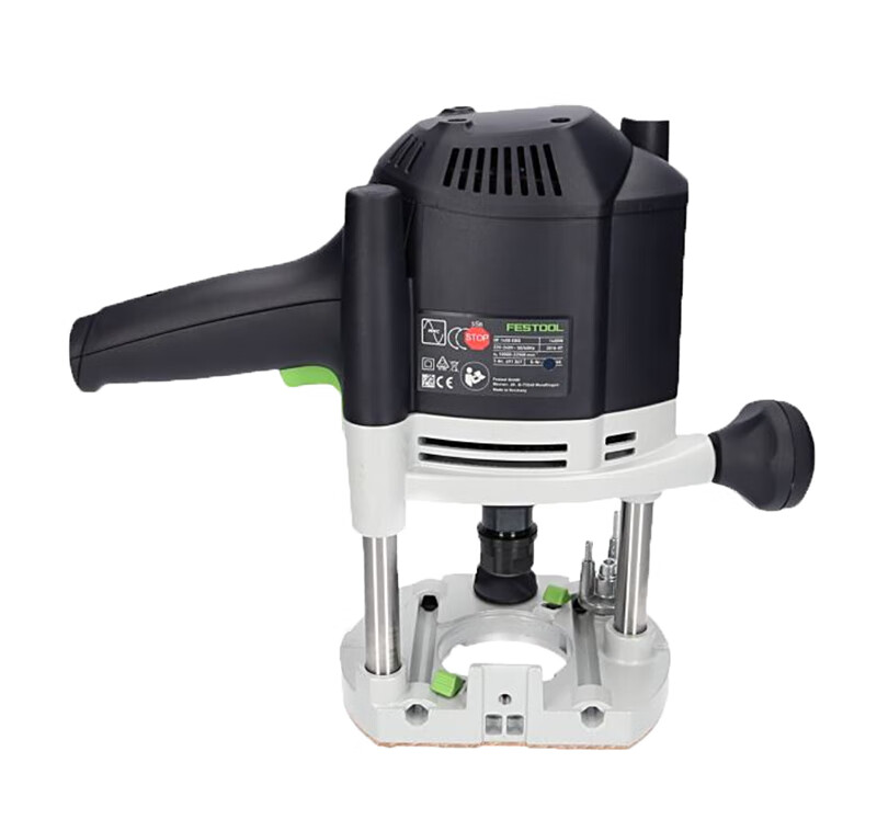 festool德国费斯托铣机of1400木工雕刻修边开槽燕尾榫电木铣工具 木榫