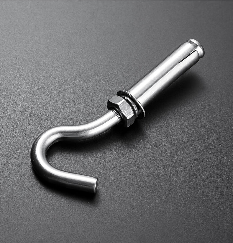 xmsj 304不锈钢膨胀挂钩m6m8m10m12秋千热水器膨胀栓螺丝钩子拉爆