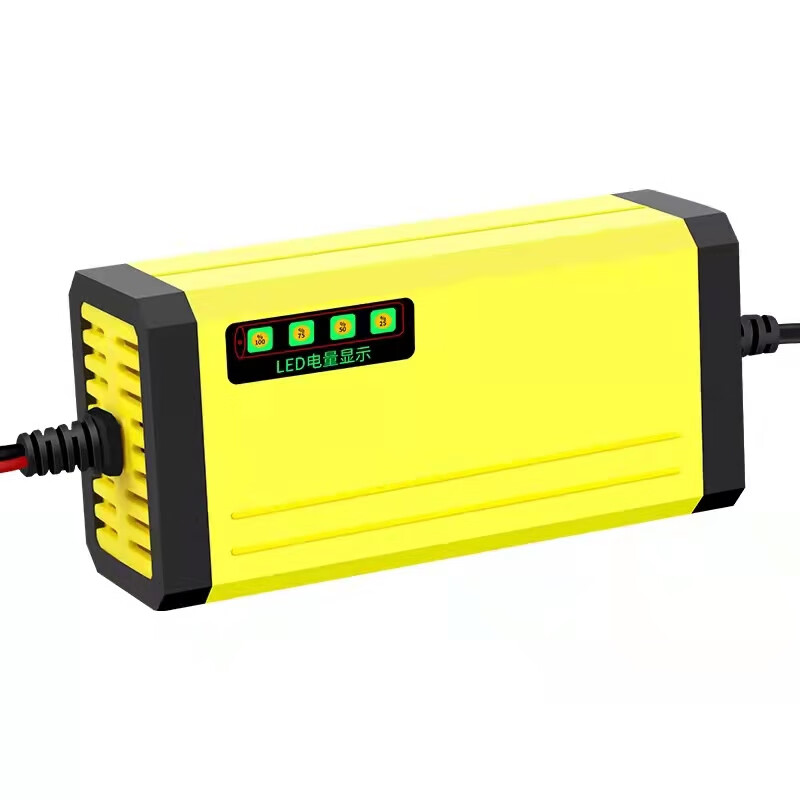 农用12v伏电动喷雾器打药桶喷壶充电器智能8ah12ah20ah电瓶三孔通12v